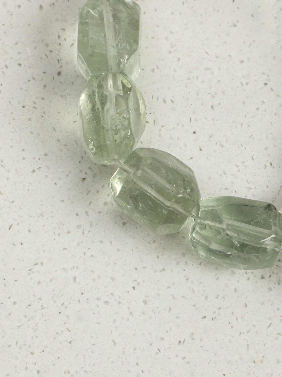 Green Amethyst, Smoky Quartz & Pearl Bracelet — PS2508307